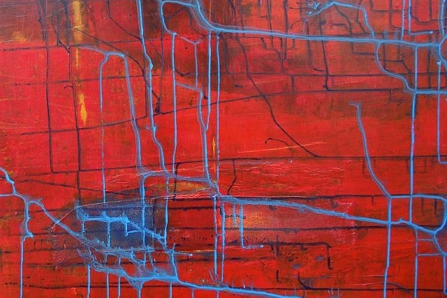 Tatort Farbe (2) 70x70